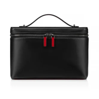 Djanis – Borsa a tracolla – Pelle di vitello liscia – Nero