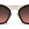 Dolly Lb0001 – Occhiali da sole – Metallo – Nero fumé