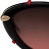 Dolly Lb0001 – Occhiali da sole – Metallo – Nero fumé