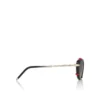 Dolly Lb0001 – Occhiali da sole – Metallo – Nero lucido