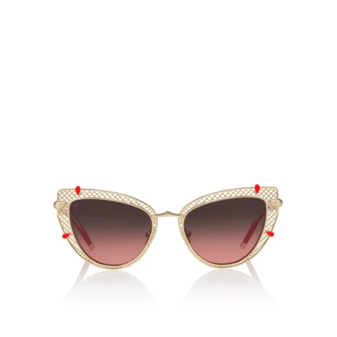 Dolly Lb0002 – Occhiali da sole – Metallo – Oro
