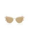 Dolly Lb0002 – Occhiali da sole – Metallo – Oro fumé Dolly Lb0002 – Occhiali da sole – Metallo – Oro fumé
