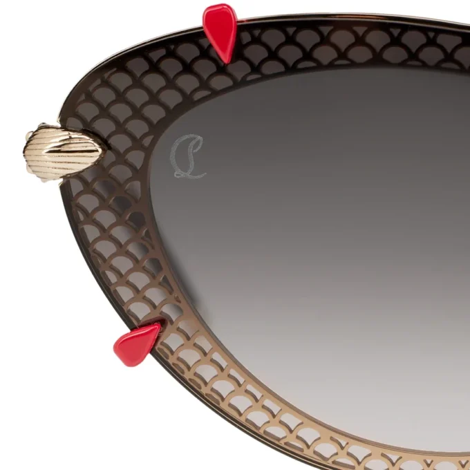 Dolly Lb0007 – Occhiali da sole – Metallo – Oro