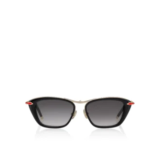 Dolly Lb0022 – Occhiali da sole – Metallo – Nero lucido