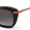 Dolly Lb0022 – Occhiali da sole – Metallo – Nero lucido Dolly Lb0022 – Occhiali da sole – Metallo – Nero lucido