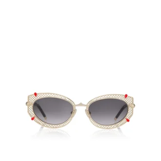 Dolly Lb0030 – Occhiali da sole – Metallo – Oro