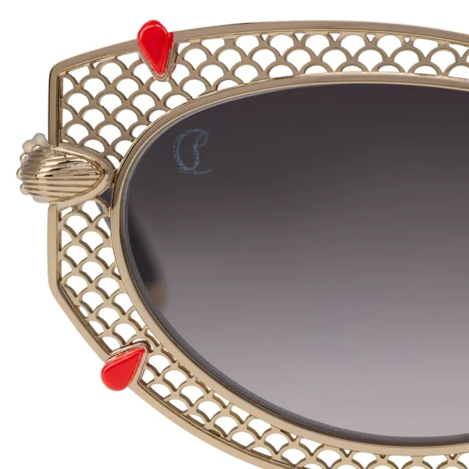 Dolly Lb0030 – Occhiali da sole – Metallo – Oro Dolly Lb0030 – Occhiali da sole – Metallo – Oro