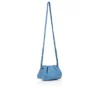 Eva Mini – Borsa a tracolla – Pelle di agnello nappa – Ceruleo Eva Mini – Borsa a tracolla – Pelle di agnello nappa – Ceruleo
