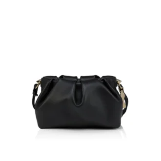 Eva Mini – Borsa a tracolla – Pelle di agnello nappa – Nero Eva Mini – Borsa a tracolla – Pelle di agnello nappa – Nero