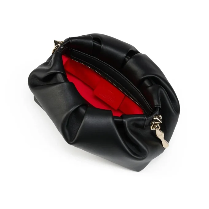 Eva Mini – Borsa a tracolla – Pelle di agnello nappa – Nero Eva Mini – Borsa a tracolla – Pelle di agnello nappa – Nero
