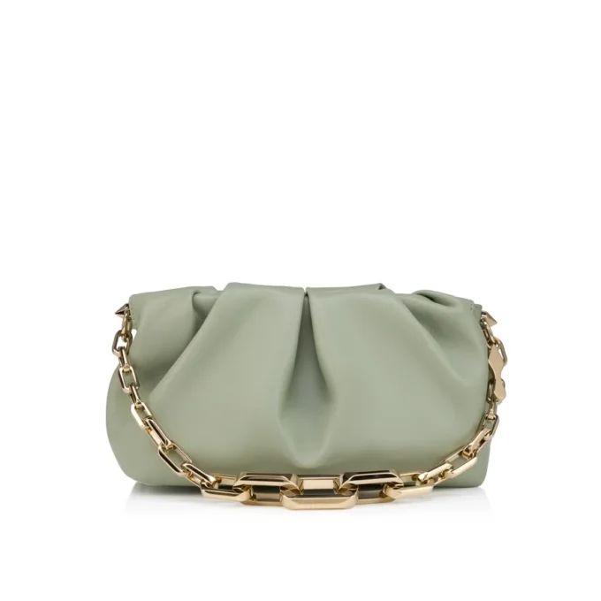 Eva Small – Borsa a tracolla – Pelle di agnello nappa – Haiiro Eva Small – Borsa a tracolla – Pelle di agnello nappa – Haiiro