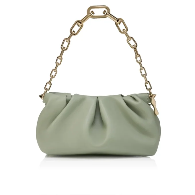 Eva Small – Borsa a tracolla – Pelle di agnello nappa – Haiiro Eva Small – Borsa a tracolla – Pelle di agnello nappa – Haiiro