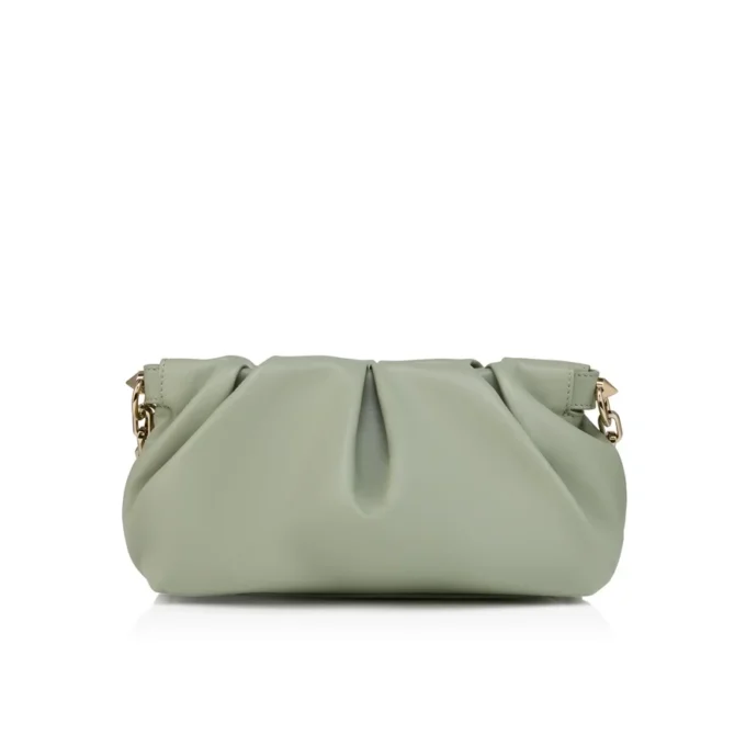 Eva Small – Borsa a tracolla – Pelle di agnello nappa – Haiiro Eva Small – Borsa a tracolla – Pelle di agnello nappa – Haiiro