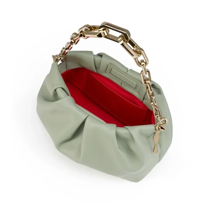Eva Small – Borsa a tracolla – Pelle di agnello nappa – Haiiro Eva Small – Borsa a tracolla – Pelle di agnello nappa – Haiiro