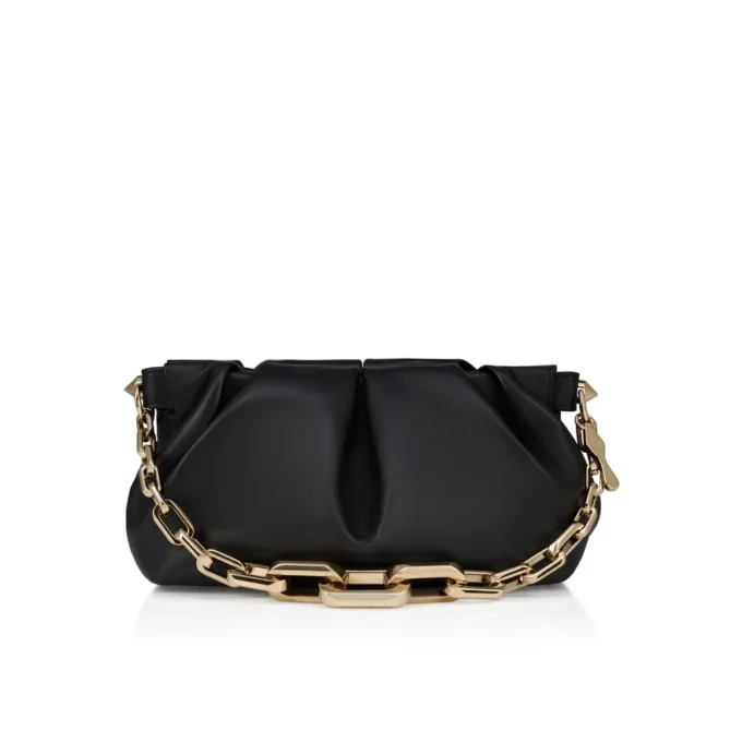 Eva Small – Borsa a tracolla – Pelle di agnello nappa – Nero Eva Small – Borsa a tracolla – Pelle di agnello nappa – Nero