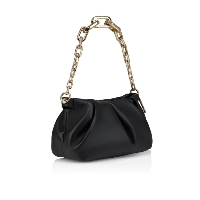 Eva Small – Borsa a tracolla – Pelle di agnello nappa – Nero Eva Small – Borsa a tracolla – Pelle di agnello nappa – Nero