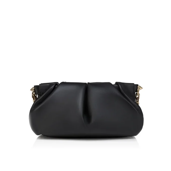Eva Small – Borsa a tracolla – Pelle di agnello nappa – Nero Eva Small – Borsa a tracolla – Pelle di agnello nappa – Nero