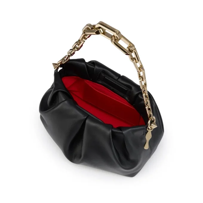 Eva Small – Borsa a tracolla – Pelle di agnello nappa – Nero Eva Small – Borsa a tracolla – Pelle di agnello nappa – Nero