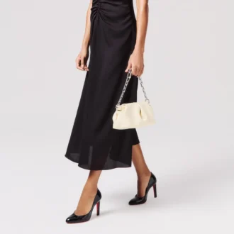 Eva Small – Borsa a tracolla – Pelle di agnello nappa – Suzuran