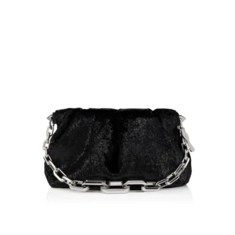 Eva Small – Borsa a tracolla – Velluto – Nero