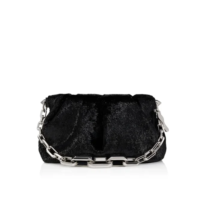 Eva Small – Borsa a tracolla – Velluto – Nero Eva Small – Borsa a tracolla – Velluto – Nero
