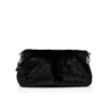 Eva Small – Borsa a tracolla – Velluto – Nero Eva Small – Borsa a tracolla – Velluto – Nero