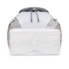Explorafunk – Zaino – Pelle di vitello, glitter e pelle scamosciata – Bianco Explorafunk – Zaino – Pelle di vitello, glitter e pelle scamosciata – Bianco