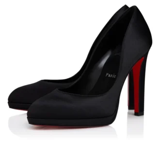 Fannylove Alta – Décolleté 120 mm – Raso crepe – Nero – Donna Fannylove Alta – Décolleté 120 mm – Raso crepe – Nero – Donna