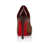 Fannylove Alta – Décolleté da 120 mm – Pelle di vitello patinata – Carmine scuro – Donna