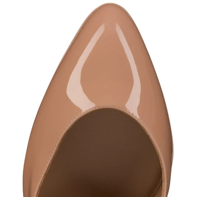 Fannylove Alta – Décolleté da 120 mm – Pelle di vitello verniciata – Blush – Donna