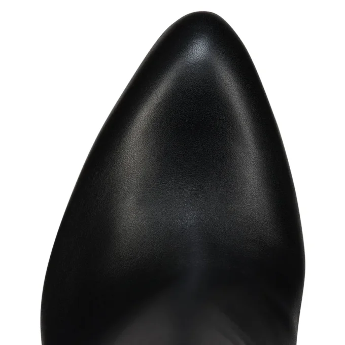 Fannylove Booty – Stivali da 120 mm – Pelle di vitello – Nero – Donna