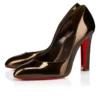 Fannylove – Décolleté da 100 mm – Pelle di vitello laminata – Bronzo – Donna Fannylove – Décolleté da 100 mm – Pelle di vitello laminata – Bronzo – Donna