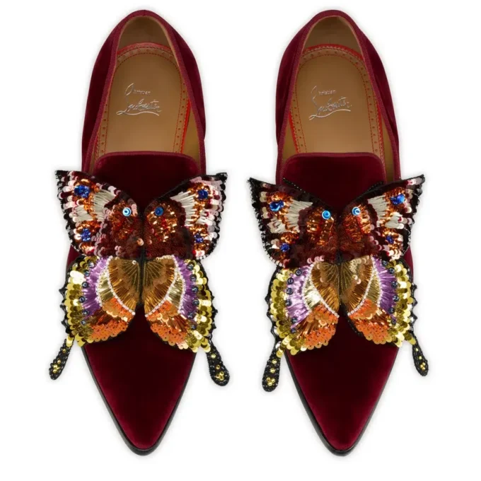 Farfajour – Mocassini – Velluto – Borgogna – Uomo Farfajour – Mocassini – Velluto – Borgogna – Uomo