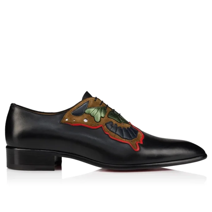 Farfaman – Scarpe Oxford – Pelle di vitello e nappa di agnello – Multicolore – Uomo Farfaman – Scarpe Oxford – Pelle di vitello e nappa di agnello – Multicolore – Uomo