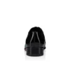 Farfarock – Oxford – Pelle di vitello verniciata e Veau Velours – Nero – Uomo