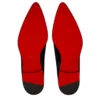 Farfarock – Oxford – Pelle di vitello verniciata e Veau Velours – Nero – Uomo