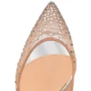 Follies Strassita – Décolleté 100 mm – Strass – Argento