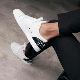 Fun Louis Junior – Sneakers – Pelle di vitello liscia – Bianco – Uomo