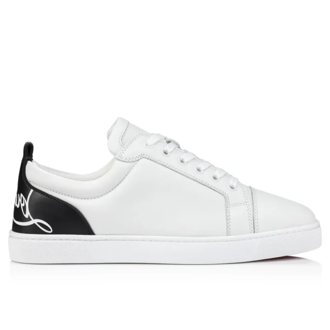 Fun Louis Junior – Sneakers – Pelle di vitello liscia – Bianco – Uomo