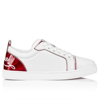 Fun Louise Junior – Sneakers – Pelle di vitello e vernice Psychic – Bianco – Donna Fun Louise Junior – Sneakers – Pelle di vitello e vernice Psychic – Bianco – Donna