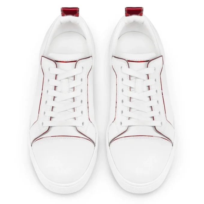 Fun Louise Junior – Sneakers – Pelle di vitello e vernice Psychic – Bianco – Donna Fun Louise Junior – Sneakers – Pelle di vitello e vernice Psychic – Bianco – Donna