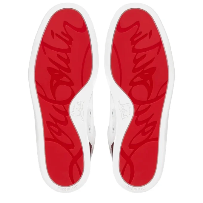 Fun Louise Junior – Sneakers – Pelle di vitello e vernice Psychic – Bianco – Donna Fun Louise Junior – Sneakers – Pelle di vitello e vernice Psychic – Bianco – Donna
