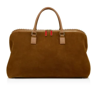 Funky – Borsa da viaggio – Pelle di vitello rovesciata e borchie – Rhea