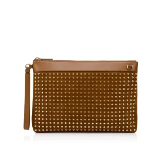Funky – Custodia – Pelle di vitello rovesciata e borchie – Rhea