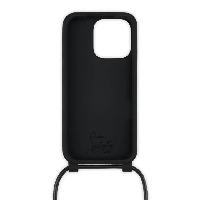 Funky – Custodia per telefono – Gomma e pelle di vitello – Nero Funky – Custodia per telefono – Gomma e pelle di vitello – Nero