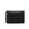 Funky – Pochette – Pelle di vitello martellata e borchie – Nero Funky – Pochette – Pelle di vitello martellata e borchie – Nero