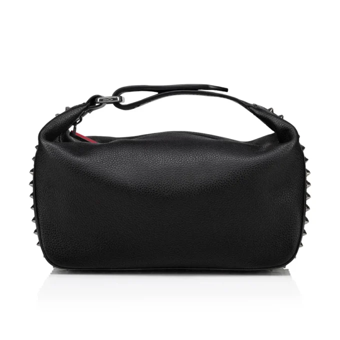Funky – Pouch – Pelle di vitello e borchie – Nero Funky – Pouch – Pelle di vitello e borchie – Nero