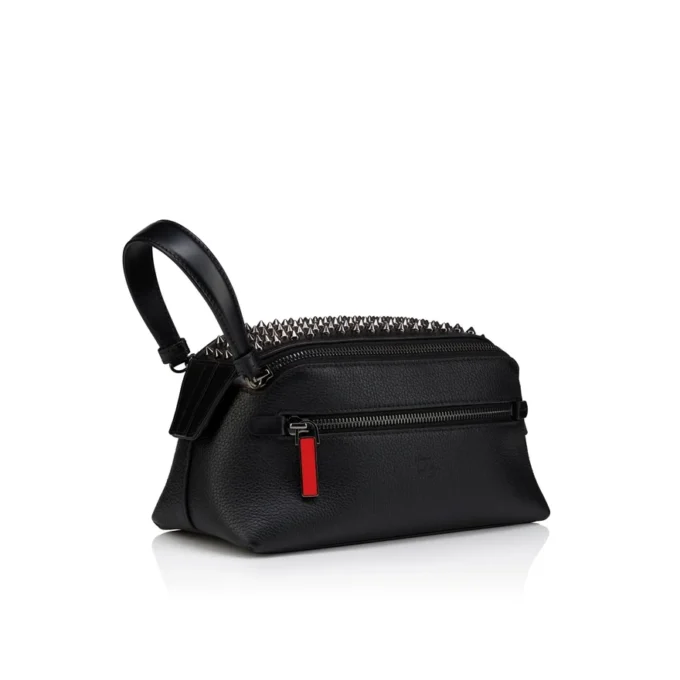 Funky – Pouch – Pelle di vitello e borchie – Nero Funky – Pouch – Pelle di vitello e borchie – Nero