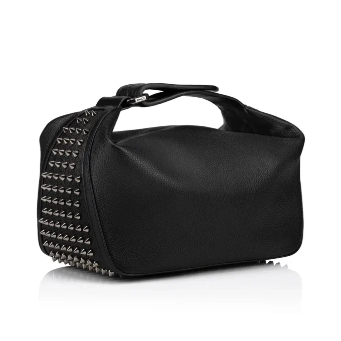 Funky – Pouch – Pelle di vitello e borchie – Nero Funky – Pouch – Pelle di vitello e borchie – Nero