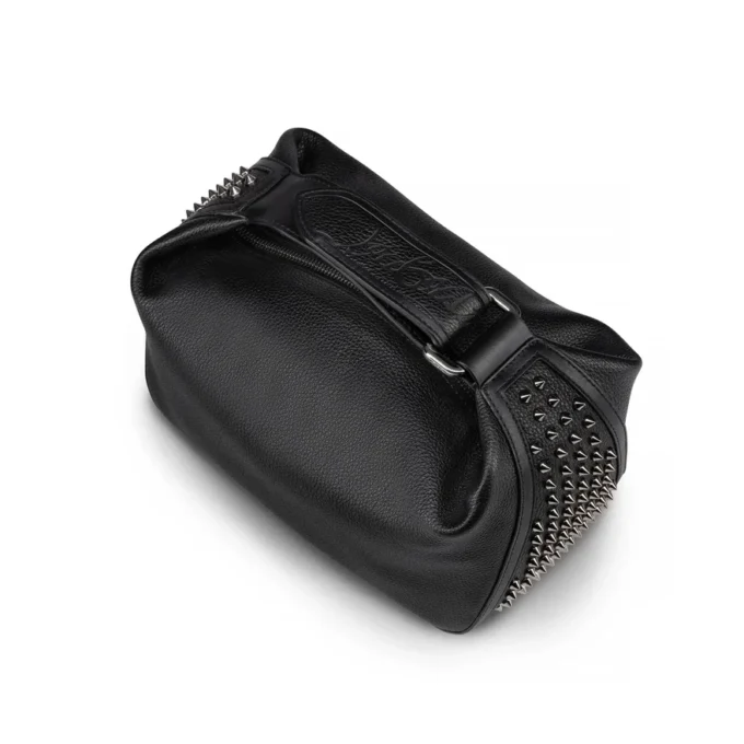 Funky – Pouch – Pelle di vitello e borchie – Nero Funky – Pouch – Pelle di vitello e borchie – Nero